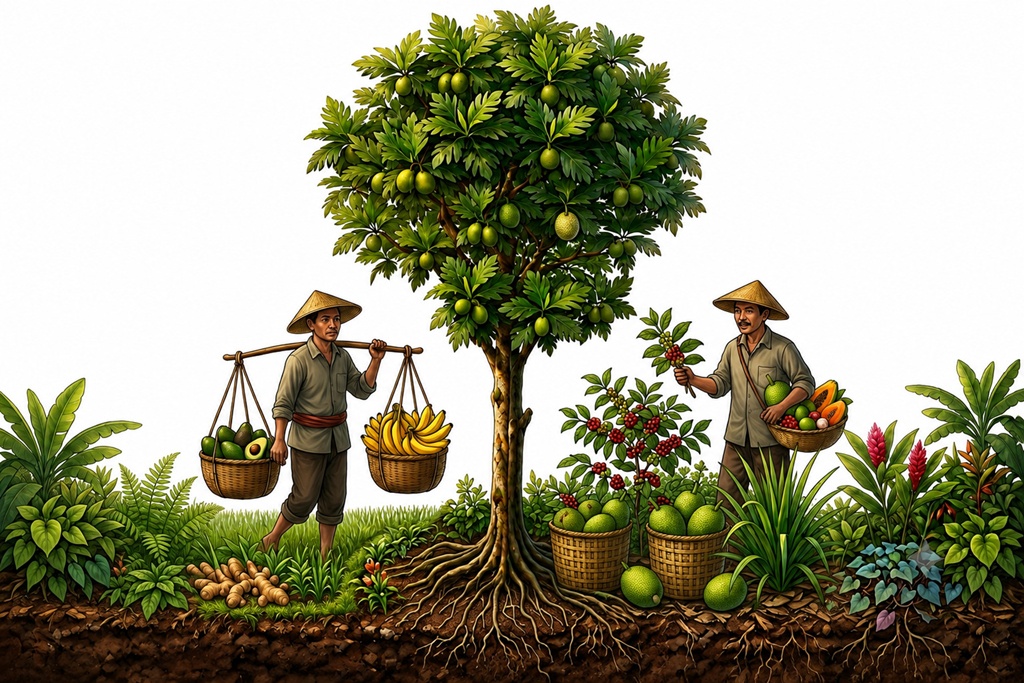 Pohonnya Memulihkan Bumi, Buahnya Mengeyangkan masyarakat, Hasilnya Menyejahterakan Petani